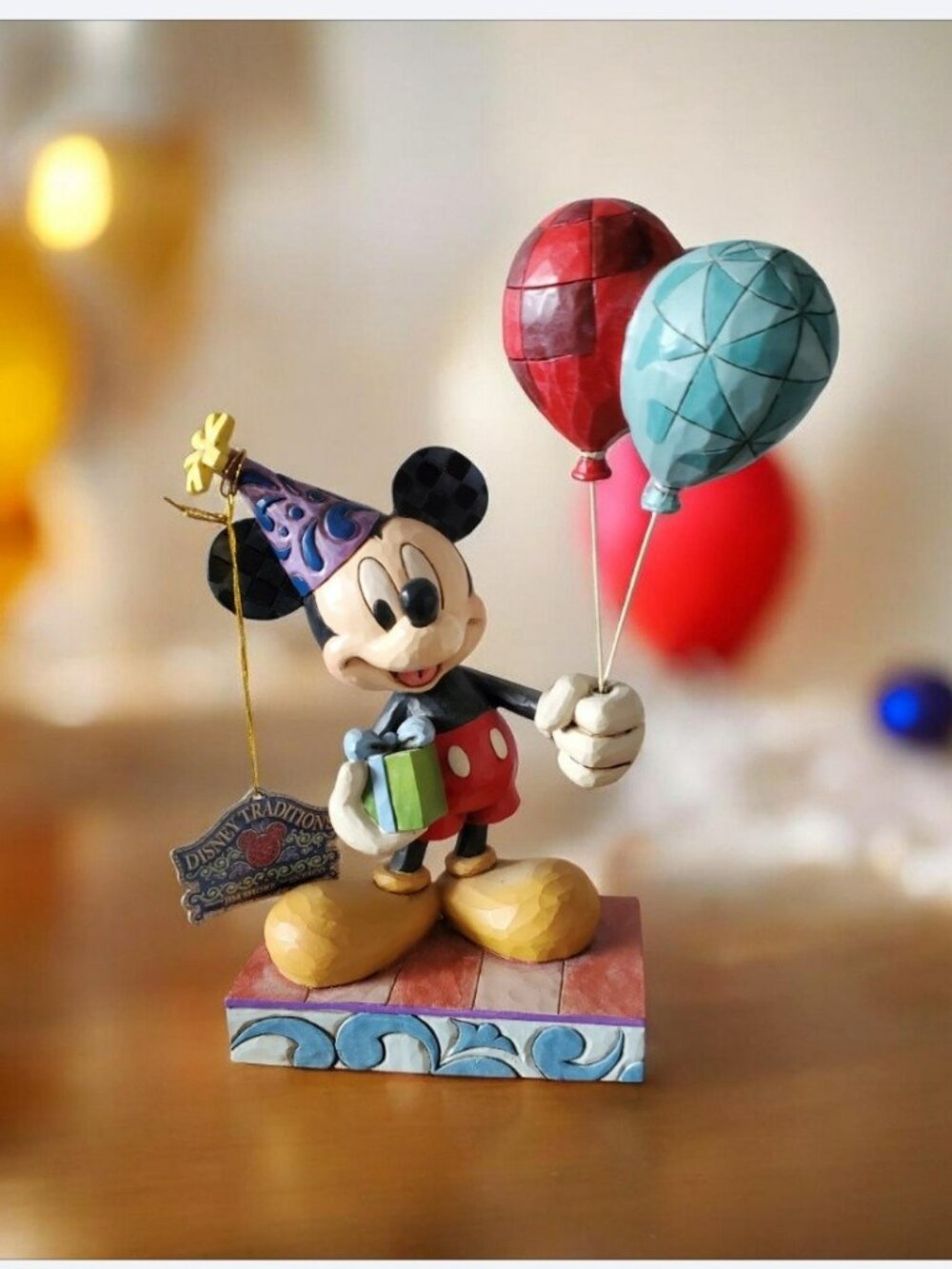 Mickey Mouse Cheerful Celebration Figurine